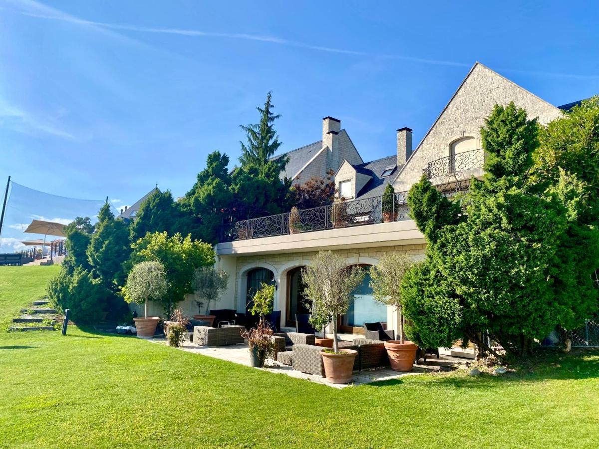 Hotel-Restaurant La Terrasse, Golf De La Gruyere Pont-la-Ville Екстериор снимка